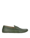 Tod's Gommino Loafer In Green