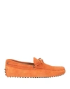 Tod's Man Loafers Mandarin Size 7.5 Leather