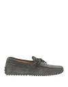 Tod's Man Loafers Military Green Size 8.5 Leather