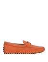 Tod's Man Loafers Tan Size 9 Soft Leather In Brown