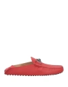 Tod's Man Mules & Clogs Brick Size 7 Soft Leather In Red