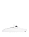 Tod's Leather Clogs In White