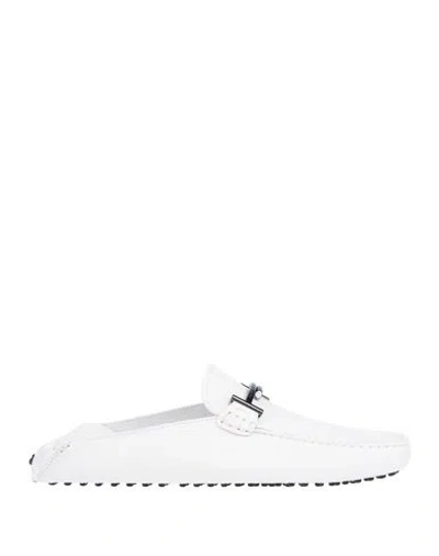 Tod's Leather Clogs In Black