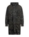 Tod's Man Overcoat & Trench Coat Dark Brown Size S Cotton, Polyester In Brown