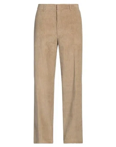 Tod's Man Pants Beige Size 36 Cotton