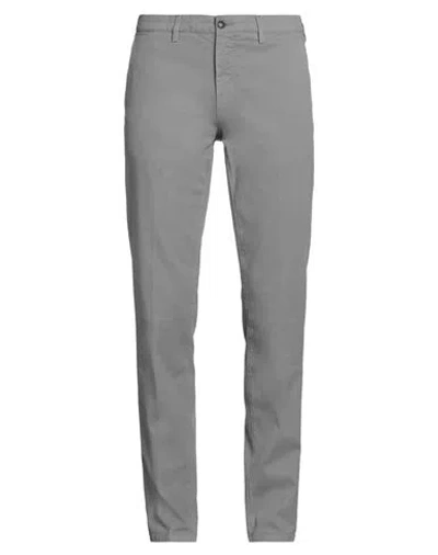 Tod's Man Pants Grey Size 35 Cotton, Elastane