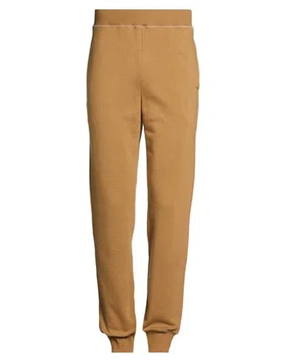 Tod's Man Pants Khaki Size 36 Cotton In Gold