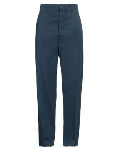 Tod's Man Pants Navy Size 34 Cotton