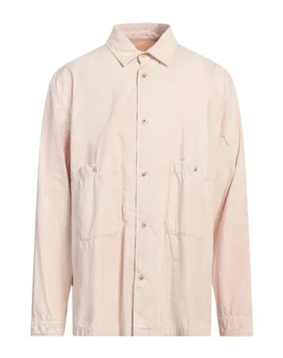 Tod's Man Shirt Beige Size 42 Cotton
