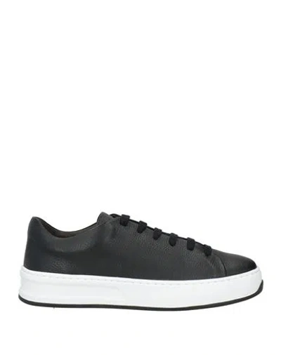 Tod's Man Sneakers Black Size 9 Leather