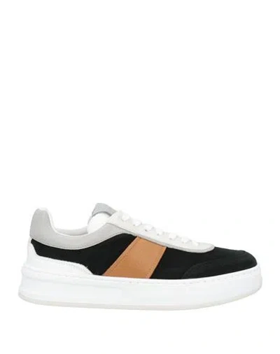 Tod's Man Sneakers Black Size 9 Leather