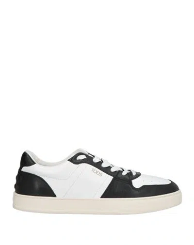 Tod's Man Sneakers Black Size 9 Leather