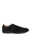 Tod's Man Sneakers Black Size 8.5 Leather
