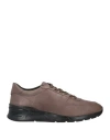 Tod's Man Sneakers Dove Grey Size 11 Soft Leather