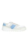 Tod's Sneakers In Suede And Smooth Leather In Gray
