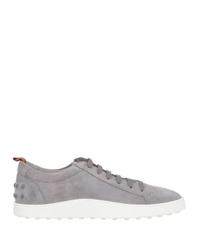 Tod's Allacciata Cassetta Leather Sneakers In Black