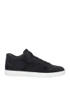 Tod's Man Sneakers Midnight Blue Size 7.5 Soft Leather