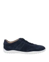 Tod's Man Sneakers Midnight Blue Size 9 Leather