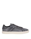 Tod's Man Sneakers Navy Size 8.5 Soft Leather In Navy