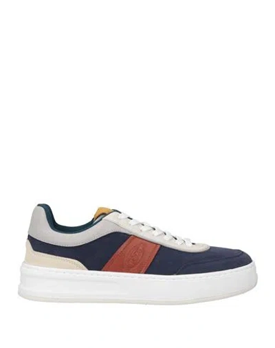 Tod's Man Sneakers Navy Size 9 Leather