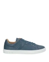 Tod's Man Sneakers Navy Size 9 Soft Leather