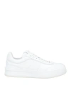Tod's Leather Sneaker Tabs With In White