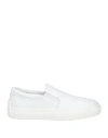 Tod's Man Sneakers White Size 9 Soft Leather
