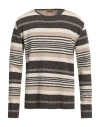 Tod's Man Sweater Beige Size 42 Cotton, Linen In Beige