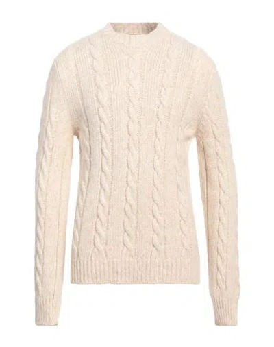 Tod's Man Sweater Ivory Size 44 Cotton, Acrylic, Merino Wool, Alpaca Wool