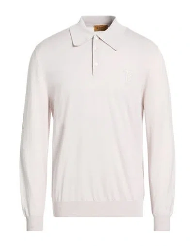 Tod's Man Sweater Light Grey Size 44 Merino Wool, Silk, Cashmere In Gray