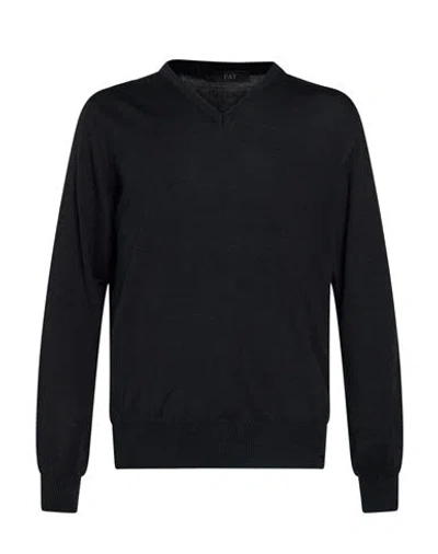 Tod's Man Sweater Midnight Blue Size 40 Virgin Wool