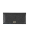 Tod's Man Wallet Black Size - Leather In Black