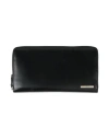 Tod's Man Wallet Black Size - Soft Leather In Black