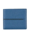 Tod's Man Wallet Blue Size - Leather