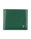 Tod's Man Wallet Green Size - Leather