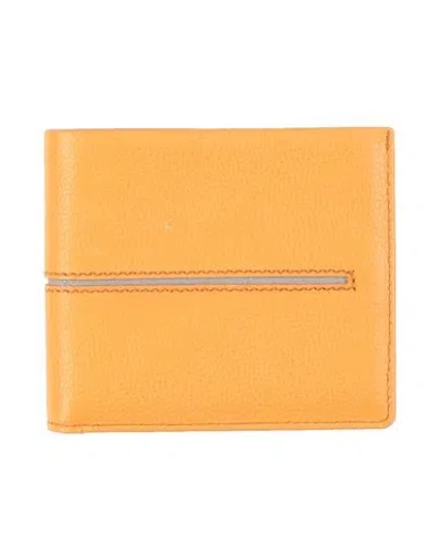 Tod's Man Wallet Mandarin Size - Leather In Orange