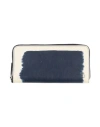 Tod's Man Wallet Midnight Blue Size - Leather In Navy