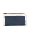 Tod's Man Wallet Navy Size - Leather In Blue