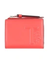 Tod's Man Wallet Red Size - Leather