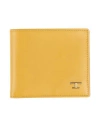 Tod's Man Wallet Yellow Size - Calfskin In Yellow