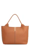 Tod's Medio-piccola Leather Tote In Brown