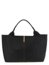 Tod's Medium 'ebr' Shopping Bag In Black