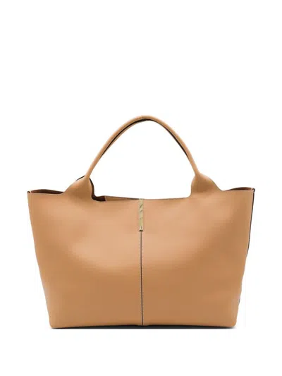 TOD'S TOD'S MEDIUM LEATHER SHOPPING BAG