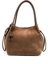 Tod's Medium Leather Shoulder Bag In Brown