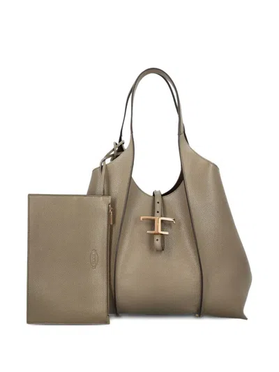 TOD'S TOD'S MEDIUM LEATHER TOTE BAG