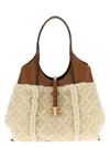 Tod's Medium 't Timeless' Shopping Bag In Multicolor