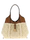 Tod's Medium 't Timeless' Shopping Bag In Multicolor