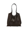 Tod's Medium T Timeless Tote Bag In Black