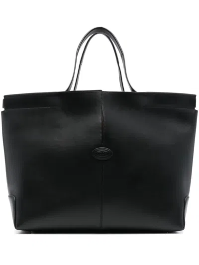 Tod's Medium Tote Bag In Leather