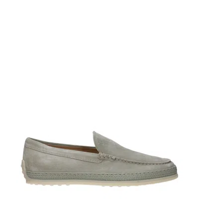 Tod's Men's Espadrillas Suede Green/light Green In -, -